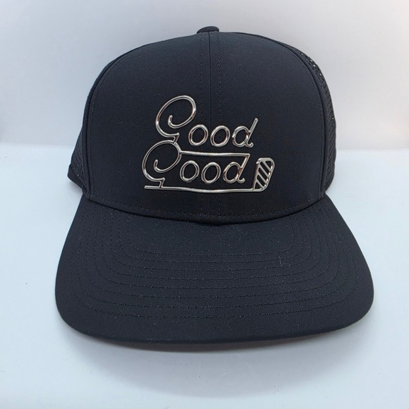 Good Good Other - Good Good Golf High Gloss Life Trucker Hat Black Snapback GG143 NWT